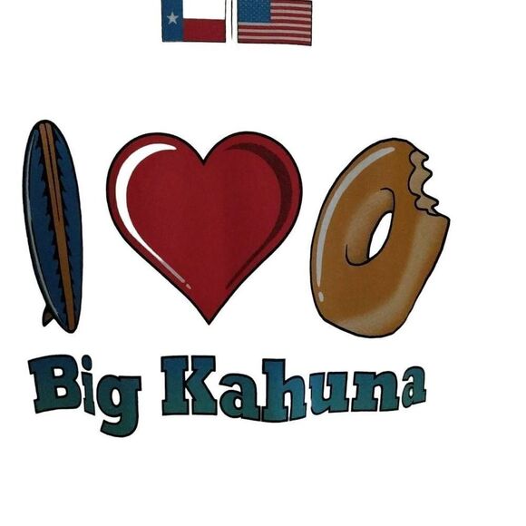 Vintage, Rare, Big Kahuna Donuts, Austin, Texas, ATX, Donuts, Gilban, Medium - Picture 1 of 7